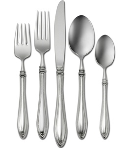 Ensemble de 5 couverts en laiton et acier, métal, finition argentée, principalement utilisé pour le dîner et le petit-déjeuner et les fêtes de mariage - Product Image 4