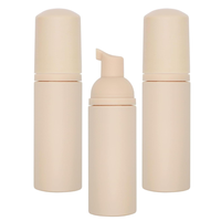 Taille de voyage 60ml/2oz bouteille de pompe à mousse vide distributeur de mousse nue pour savon shampooing nettoyant pour cils conteneur de savon pour les mains en plastique
