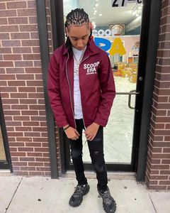 High Quality 100% Cotton <b>Men's</b> <b>Jacket</b> OEM High Street Multi <b>Utility</b> Pockets All Printed Multi Solid Colors for Winter - Product Image 5