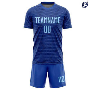 Uniforme de fútbol duradero de poliéster 100% de tendencia superior para adultos Ropa de equipo de etiqueta privada personalizada - Product Image 3