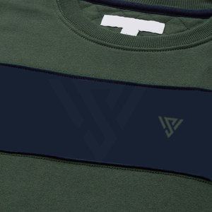 Sweat-shirts en coton mélangé pour hommes, molleton uni, couleurs personnalisées, logo, haute qualité, respirants, faible MOQ, vente en gros - Product Image 6