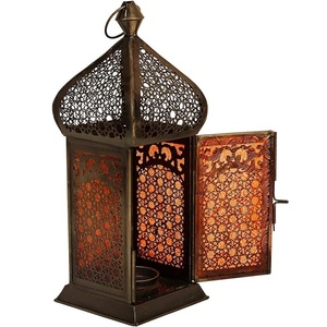 Unique Vintage Style Decorative <b>Metal</b> <b>Lantern</b> For Home Decoration Perfect for Home Decor Parties & Events Table Top - Product Image 1