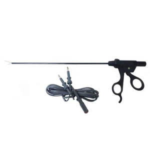 Juego de Instrumentos de Pinzas Bipolares Laparoscópicas de Acero Inoxidable Quirúrgico Hosanna con Puntas de Disección Maryland - Product Image 1