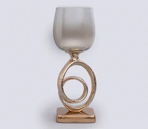 เชิงเทียนสีทองพร้อมกระจกทำด้วยมือที่น่าตื่นตาตื่นใจเหมาะสำหรับการตกแต่งห้องนั่งเล่นและห้องรับประทานอาหารที่หรูหรา - Product Image 4