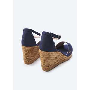 Sandali con zeppa in tela espadrillas Aiguafreda - Product Image 6