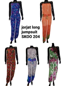 ชุดจั๊มสูทตัวยาวผ้าจอร์เจียสำหรับผู้หญิงชุดรอมเปอร์ชิ้นเดียวที่พลิ้วไหวเหมาะสำหรับใส่ตอนเย็นหรืองานแต่งงาน - Product Image 5