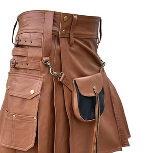 Kilt de Cuero de Primera Calidad - MARCA KAPLAN Logotipo/Color/Talla Personalizados Servicio OEM 10 Piezas MOQ Precio al por Mayor Último Modelo - Product Image 6