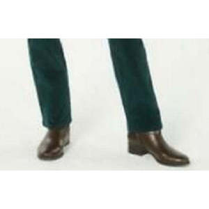 Pantaloni Lexington in velluto a coste da donna Charter Club, a vita alta, verde scuro, taglia 10, con motivo animale effetto stropicciato, stile anime - Product Image 3