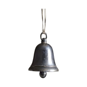 Pequeño adorno navideño de cascabeles de hierro dorado para decoración colgante del hogar y relleno de medias - Product Image 3