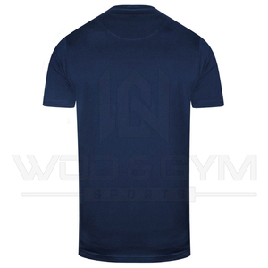 Camiseta personalizada de secado rápido para hombre, ropa de calle informal, ropa deportiva, camisetas en blanco de algodón y poliéster para entusiastas del deporte - Product Image 4
