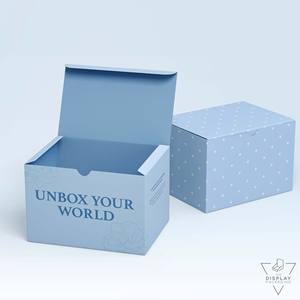 Elegante Caja Plegable Morada para Crema Hidratante y Loción, Empaque Sostenible con Impresión Personalizada para Productos de Cuidado de la Piel de Lujo - Product Image 4