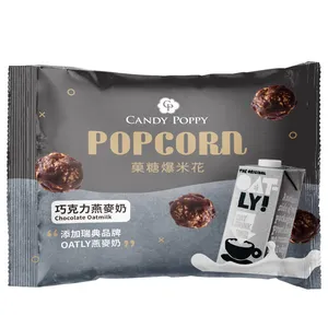 Schokoladen Hafer Getränk Popcorn Snack Pack Air Popped Popcorn für den Großhandel