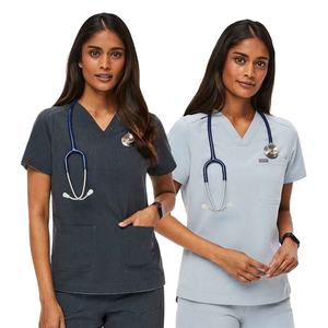 Nouvelle tenue professionnelle pour femmes, résistante à l'eau, pour réceptionniste, personnel de santé, bureau d'accueil, uniforme d'hôpital, vente en gros - Product Image 1