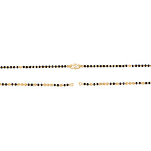 Cadena Mangalsutra Tradicional de Oro para Mujer - Joyería Cultural Coleccionable - Product Image 4