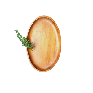 Grande assiette élégante en bois d'acacia, nouveau modèle, plateau de service aux fruits pour la maison, les restaurants, les repas, les plats en gros. - Product Image 5