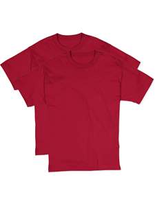 2024 été nouveau personnalisable 240gsm luxe hommes t-shirts coton couleur rouge t-shirt uni pour hommes salle de sport avec impression Logo personnalisé - Product Image 3
