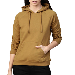 Bas quantité minimale de commande solide couleur unie vêtements de rue sweats à capuche pour femmes pull à manches longues de haute qualité sweats à capuche pour femmes confortable prix bas - Product Image 1