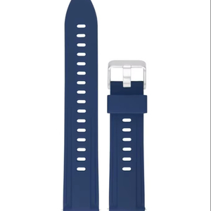 JD095 Correa de Silicona Ajustable Deportiva Azul Unisex para Reloj Inteligente, 27 cm, Acero Inoxidable, Transpirable, Suave, Ligera e Impermeable - Product Image 1