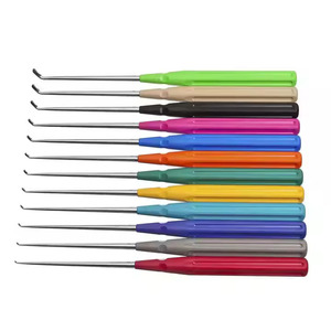 Juego de curetas de hueso Manual de alta calidad, mango de plástico, acero metálico, diseñado específicamente para cirujanos, base de instrumentos quirúrgicos - Product Image 5