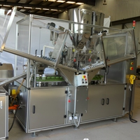Machine de remplissage de tubes OEM Chine haute vitesse 120 BPM pour dentifrice coloré et crème cosmétique – Fournisseur