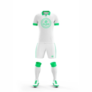 Maillots de football personnalisés 100 % polyester de qualité supérieure, respirants, confortables, légers, séchage rapide, découpe automatisée - Product Image 3