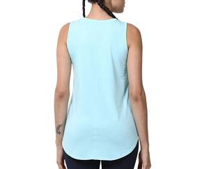 Ventas al por mayor diseño personalizado sublimación impresa manga corta entrenamiento deportes mujeres Yoga camisetas sin mangas transpirable 2025 personalizado - Product Image 5