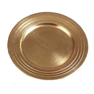 Service à salade en métal plaqué or écologique pour assiette de présentation Vaisselle élégante pour hôtels mariages dîner plats - Product Image 6