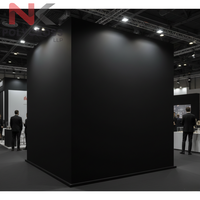 Housse de stand d'exposition |   Bâche imperméable stratifiée croisée |   Tissu stabilisé aux UV, résistant aux déchirures, pour stands d'exposition