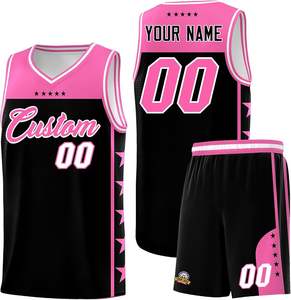 Uniforme de basket-ball original personnalisé ensemble de shorts en jersey respirant imprimé par sublimation vêtements d'entraînement - Product Image 2