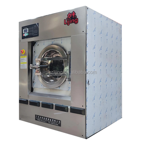 50kg Environmentally Friendly Industrial Hotel Washing Machines Stainless Steel Industrial Washing Machine With <strong>Dryer</strong> - Product Image 1