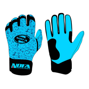 NOFA INDUSTRIES Pink Batting Gloves Ambidextrous <b>Hook</b> And Loop Closure Fashionable Training Gloves - Product Image 3