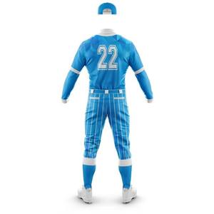 Vente en gros de maillots de baseball en maille respirante imprimés personnalisés OEM uniformes de sport d'équipe pour jeunes et adultes Style de jeu - Product Image 4