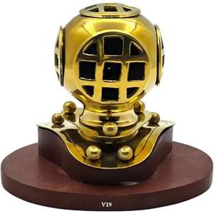 Casco Náutico de Metal con Acabado en Cobre Estilo Antiguo, Casco de Buceo Marítimo para Decoración de Lujo, Disponible al Mejor Precio - Product Image 4