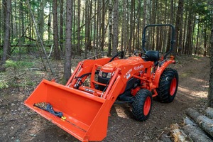 รถแทรกเตอร์ขนาดเล็ก4x4 BX สำหรับ Kubota LA344รถตัก22HP รถไถเดินตามสำหรับฟาร์ม - Product Image 4