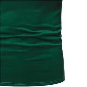 Vêtements décontractés pour hommes Polos très vendus Polos respirants de couleur unie avec logo personnalisé nouveau design pour hommes - Product Image 6