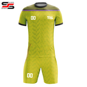 Conjunto de Uniforme de Fútbol de Secado Rápido con Logotipo Personalizado, Uniforme de Entrenamiento para Hombre, Camiseta de Fútbol con Estampado por Sublimación, Estilo Superior, Kit de Uniforme de Fútbol - Product Image 3