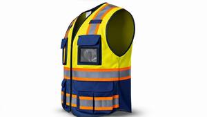 Discounted Sale <b>Outdoor</b> High Visibility Reflective <b>Safety</b> Vest with Customized Logo Waterproof Multiple Pockets - Product Image 4