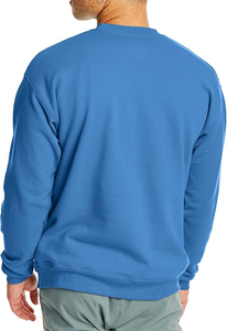 Sudadera de algodón de peso pesado para hombres Logotipo bordado personalizado Proveedor OEM ODM Sudaderas de gran tamaño Personalización de estilo unisex - Product Image 6