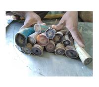 Artisanat Européen Écologique Personnalisé en Corne de Buffle Naturelle Polie de Haute Qualité, Couleur Naturelle, Style Amour, Objet de Collection Artistique