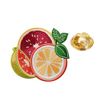 Aangepaste Decoratieve Plak Watermeloen Fruit Borduurpatches
