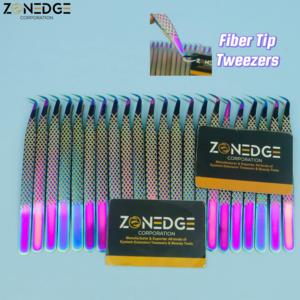 Pince à cils Volume de haute qualité Pince à épiler d'extension de cils russe en couleur arc-en-ciel de couleur Plasma Pince à épiler Volume de cils de haute qualité - Product Image 2