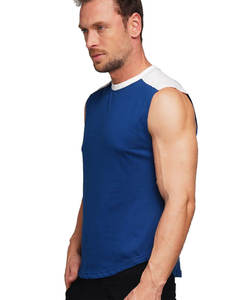 Débardeur personnalisé Gym Singlet Workout Débardeurs Fitness Pour Hommes Muscle Courir Respirant Débardeur En Coton Pour Hommes - Product Image 6