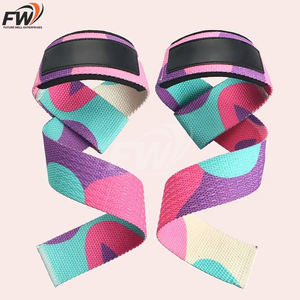 สายรัดข้อมือฝ้ายสำหรับยกน้ำหนัก ออกกำลังกาย ฟิตเนส และเพาะกาย สีดำ พร้อมโลโก้สั่งทำ ราคาประหยัด - Product Image 2