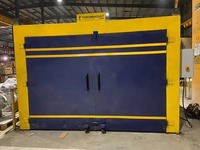Four industriel haute performance à commande PLC, moteur, construction en aluminium pour un chauffage uniforme et une traitement de grandes séries
