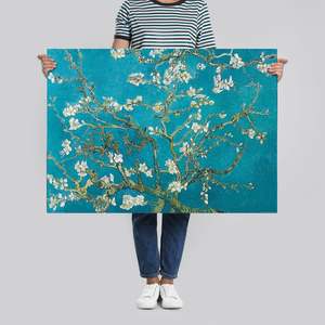 Póster de las flores de almendro de Vincent Van Gogh de 1890, diseño de naturaleza muerta de estilo moderno, material de papel - Product Image 3