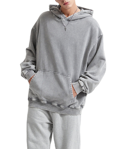 เสื้อผ้าแนวสตรีทผ้าขนแกะคอตตอนสำหรับผู้ชายทรงพอดีตัวปกติสำหรับฤดูหนาว NS-639กีฬาแบบแห้งเร็วออกแบบโลโก้ได้ตามต้องการ - Product Image 3