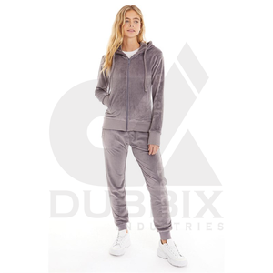 Conjunto de chándal de manga larga con cremallera completa para mujer para correr y deportes, venta al por mayor, chándal de nuevo estilo personalizado para mujer, alta calidad - Product Image 1