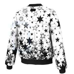 Blouson aviateur personnalisable pour hommes et femmes, vestes imprimées décontractées mode hiver style baseball universitaire, vente en gros - Product Image 5