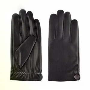 Gants d'hiver en cuir coupe-vent personnalisables avec isolation thermique Mitaines de qualité pour l'extérieur par temps froid Logo tendance - Product Image 4
