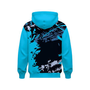 เสื้อฮู้ดยีนส์ผู้หญิงทรงสปอร์ตสำหรับฤดูร้อน ลายพิมพ์สัตว์ พิมพ์นูน แห้งเร็ว สไตล์ลำลอง รับผลิตแบบ ODM - Product Image 3